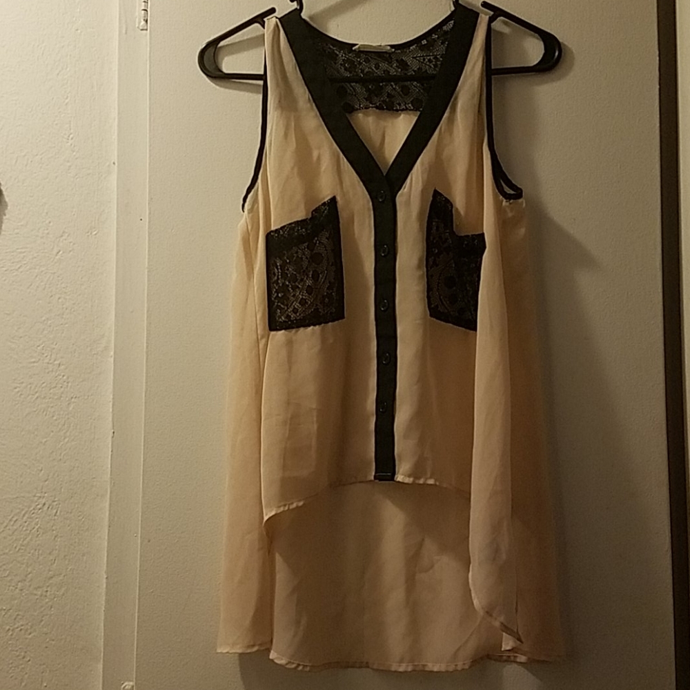 *NEW* "NICOLETTE" SHEER BLOUSE